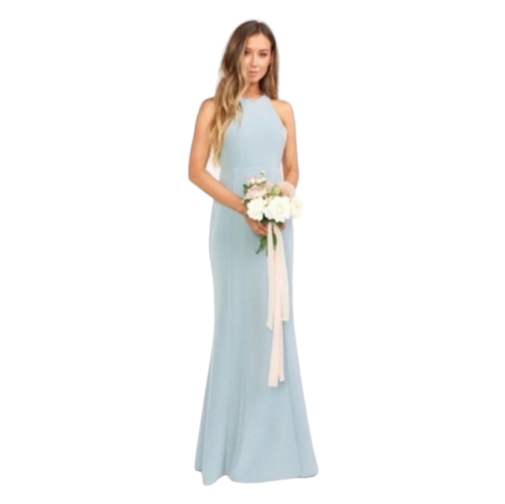 Show Me Your Mumu‎ Chicago High Neck Bridesmaid Wedding Gown • Size Medium